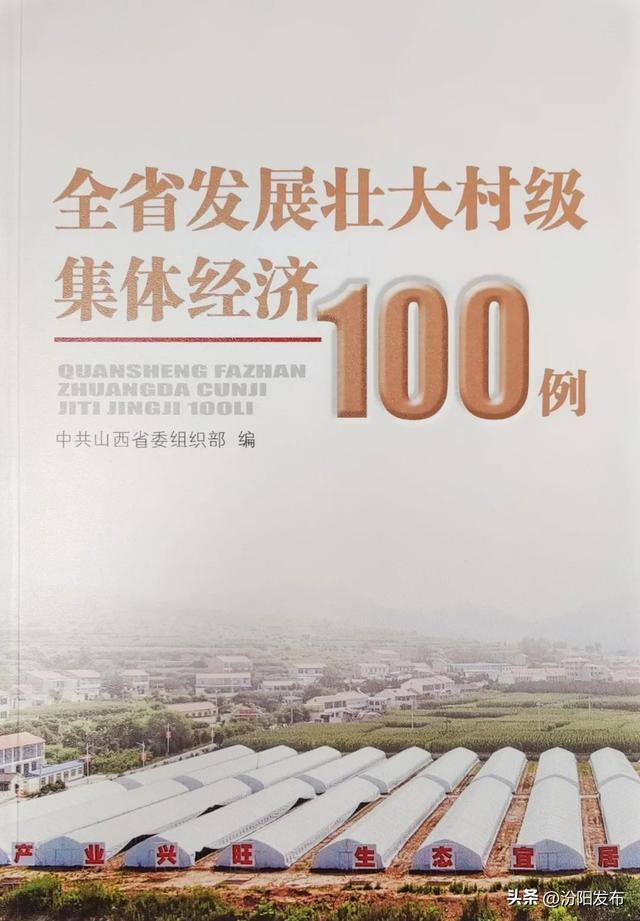 喜訊！汾陽市2個(gè)典型案例入選《全省發(fā)展壯大村級集體經(jīng)濟(jì)100例》